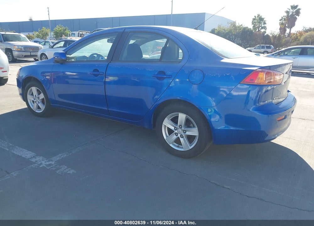 2009 MITSUBISHI LANCER ES/ES SPORT VIN: JA3AU26U09U003063
