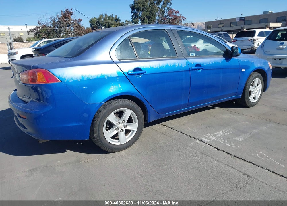 2009 MITSUBISHI LANCER ES/ES SPORT VIN: JA3AU26U09U003063