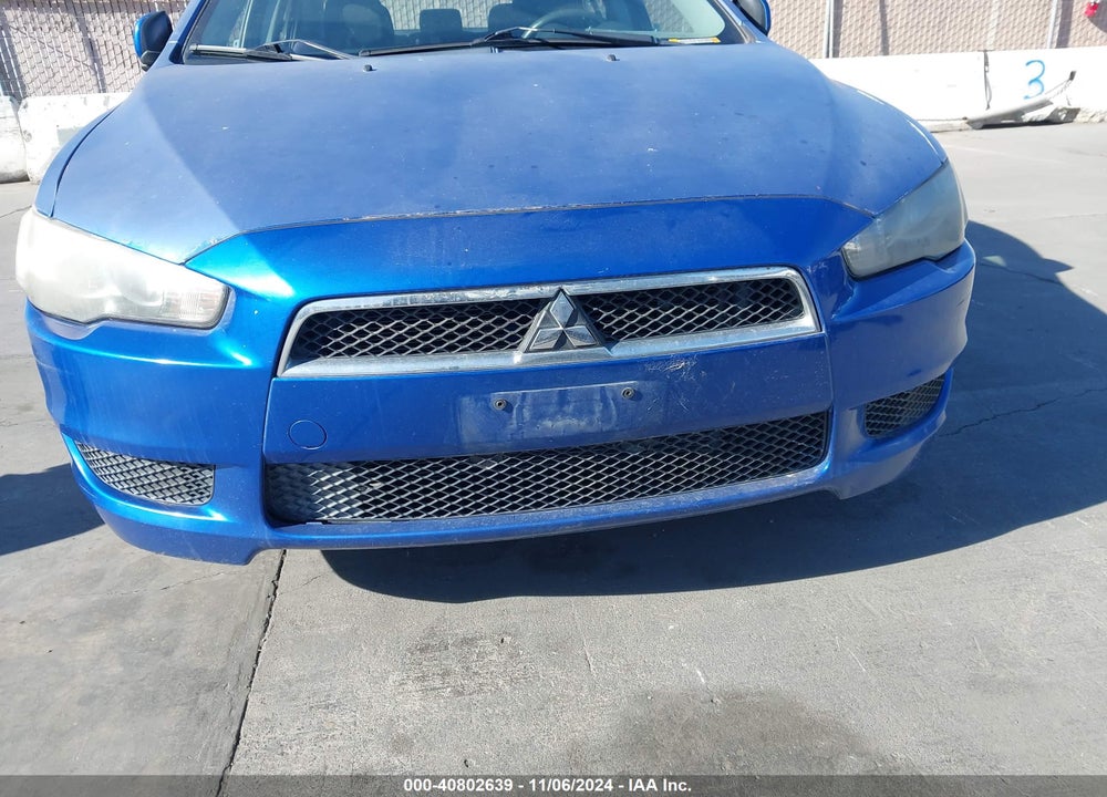 2009 MITSUBISHI LANCER ES/ES SPORT VIN: JA3AU26U09U003063