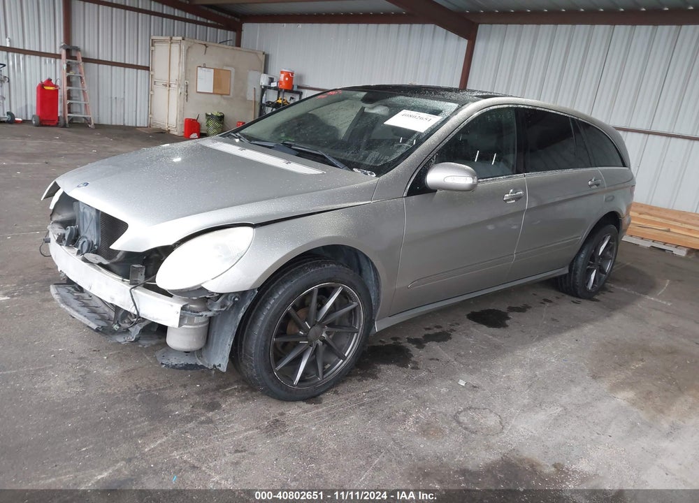 2006 MERCEDES-BENZ R 500 4MATIC VIN: 4JGCB75E56A002572