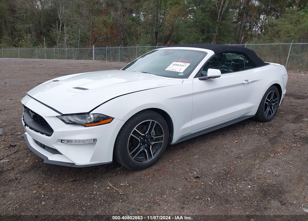 2021 FORD MUSTANG ECOBOOST PREMIUM VIN: 1FATP8UH4M5132006