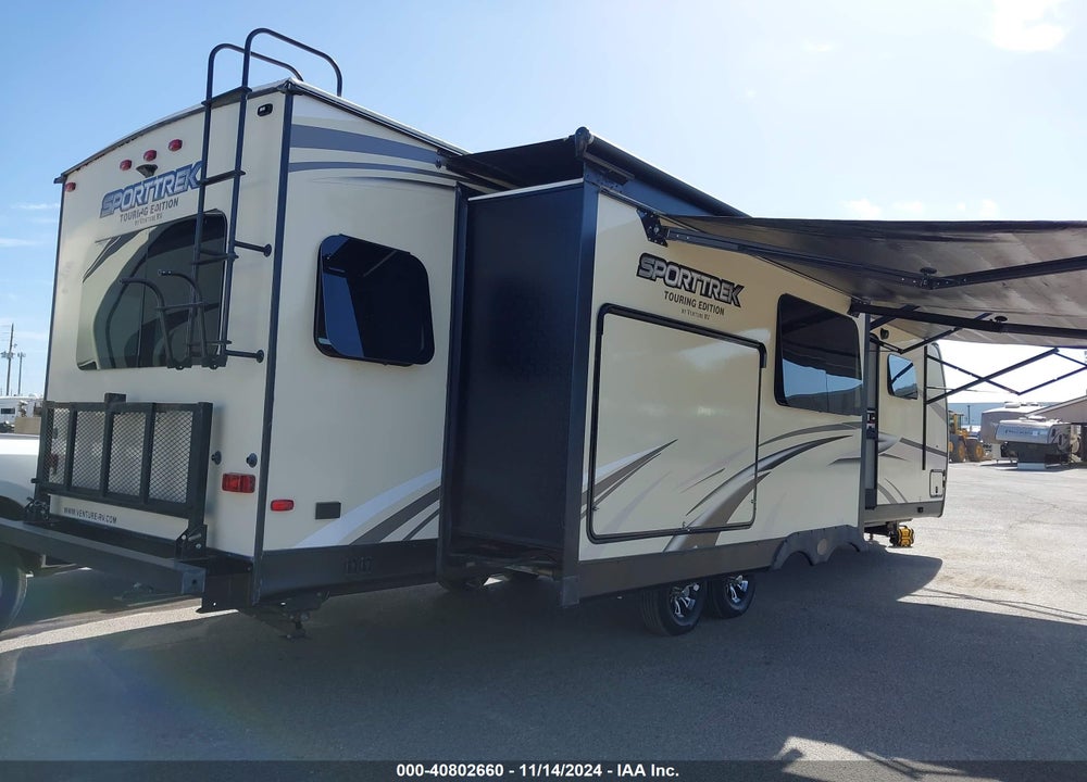 2019 VENTURE TRAVEL TRAILER VIN: 4EZT1342XK8121144