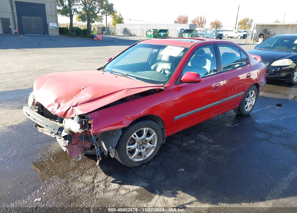 2003 HYUNDAI ELANTRA GLS/GT VIN: KMHDN45D23U700438