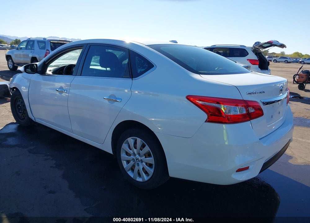 2016 NISSAN SENTRA SV VIN: 3N1AB7AP3GY246482