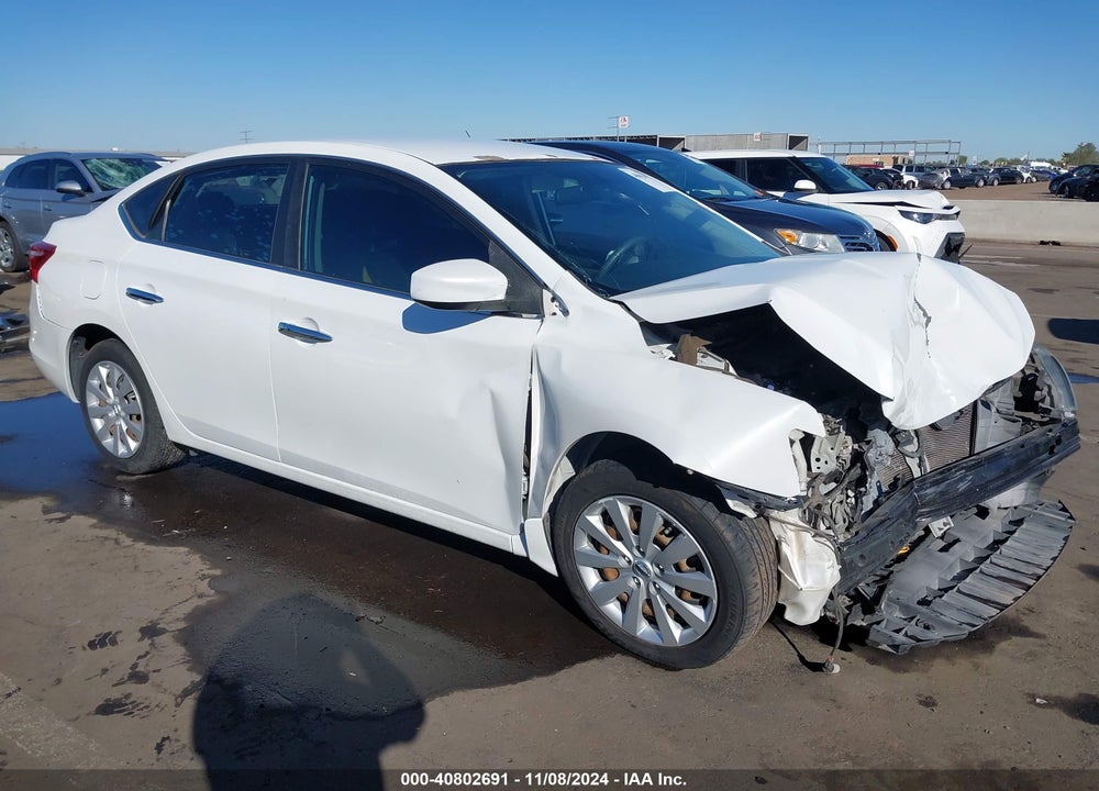 2016 NISSAN SENTRA SV VIN: 3N1AB7AP3GY246482