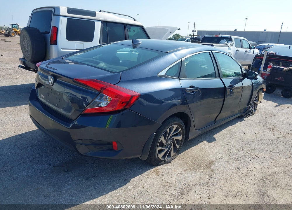 2018 HONDA CIVIC EX VIN: 19XFC2F79JE014991