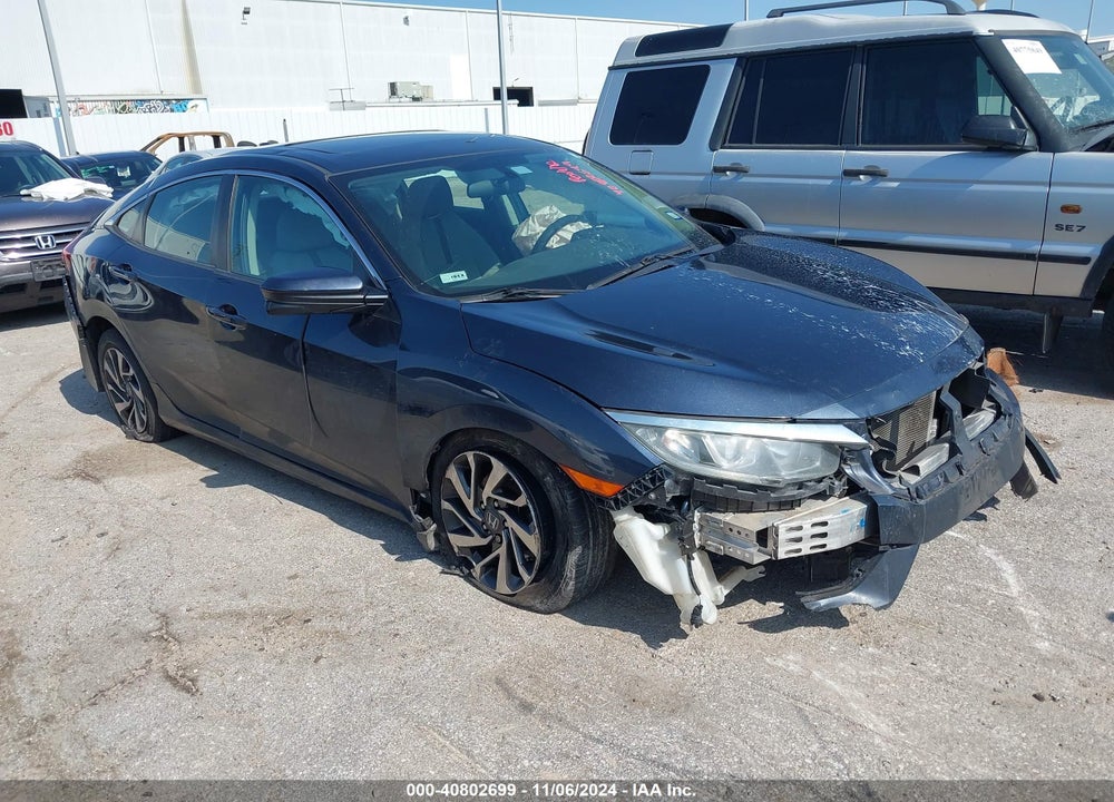 2018 HONDA CIVIC EX VIN: 19XFC2F79JE014991