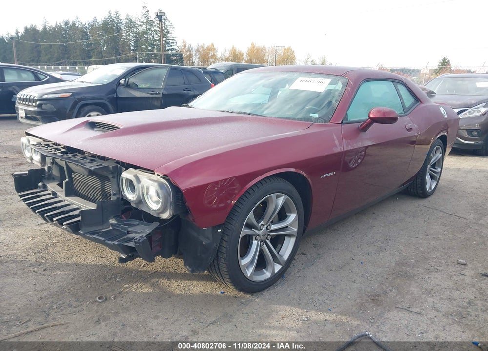 2021 DODGE CHALLENGER R/T VIN: 2C3CDZBT6MH571141