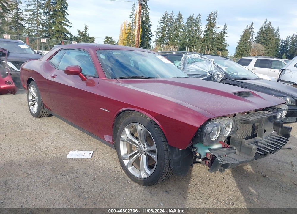 2021 DODGE CHALLENGER R/T VIN: 2C3CDZBT6MH571141