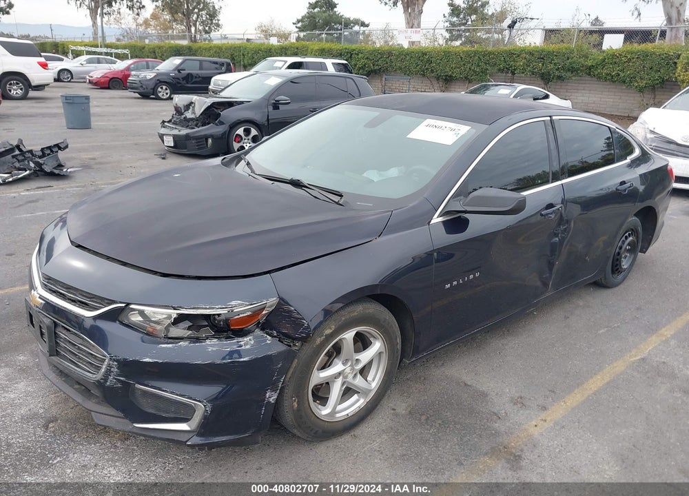 2017 CHEVROLET MALIBU LS VIN: 1G1ZB5ST7HF257888