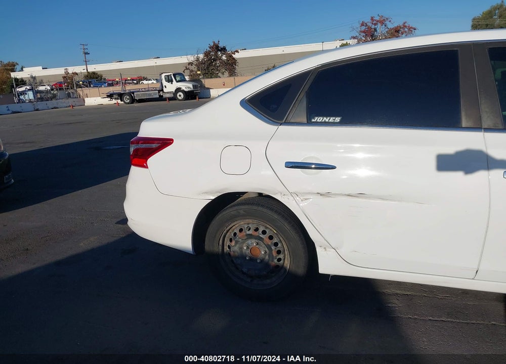2018 NISSAN SENTRA S VIN: 3N1AB7AP6JY257161
