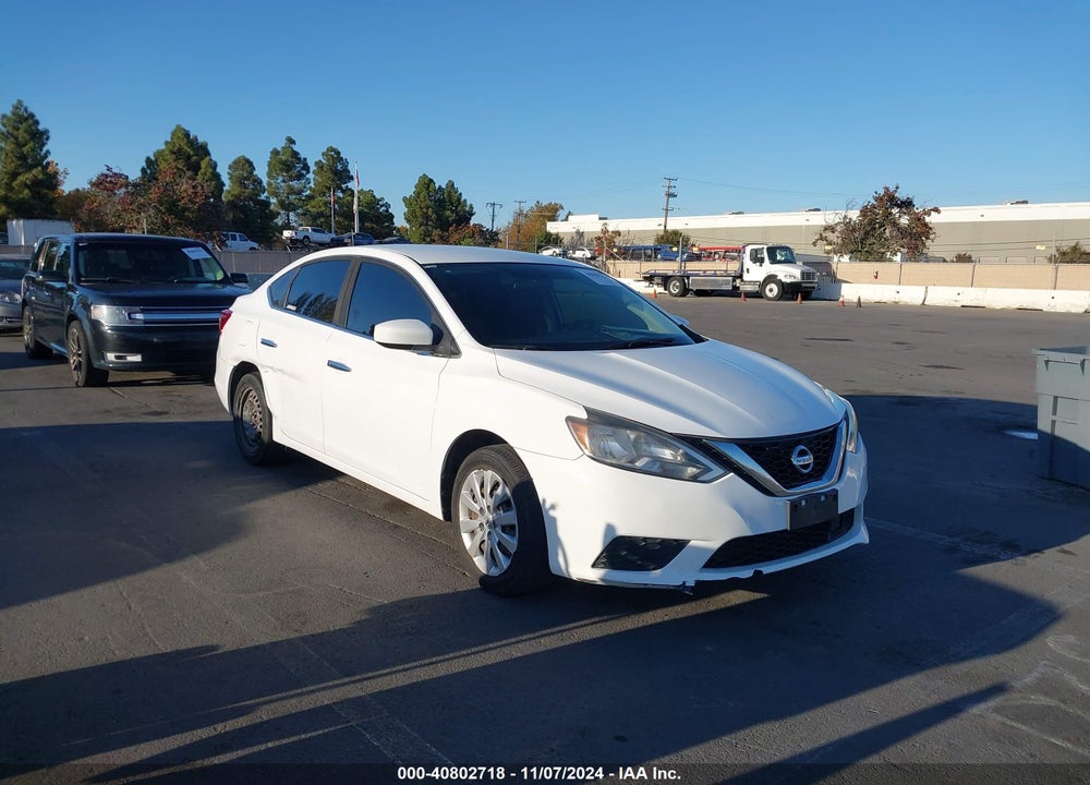 2018 NISSAN SENTRA S VIN: 3N1AB7AP6JY257161