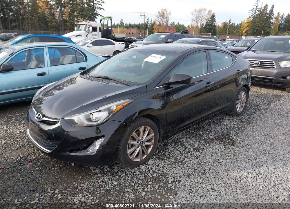 2015 HYUNDAI ELANTRA SE VIN: 5NPDH4AE4FH612886