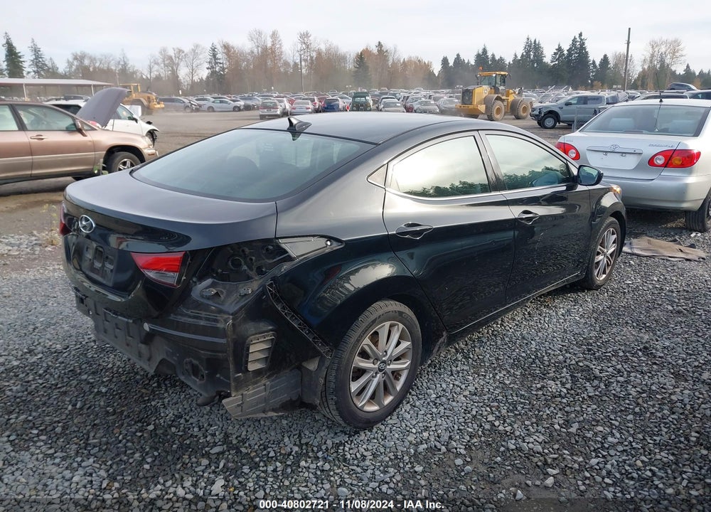 2015 HYUNDAI ELANTRA SE VIN: 5NPDH4AE4FH612886