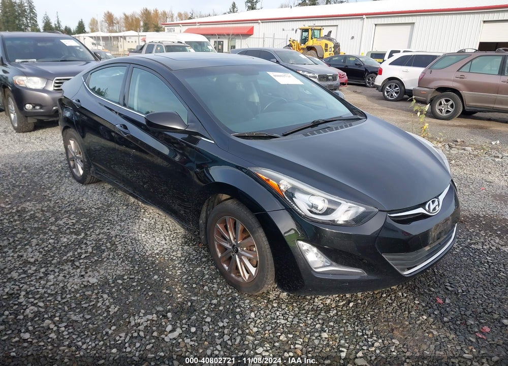 2015 HYUNDAI ELANTRA SE VIN: 5NPDH4AE4FH612886
