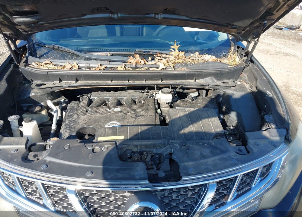 2011 NISSAN MURANO S VIN: JN8AZ1MW1BW171844