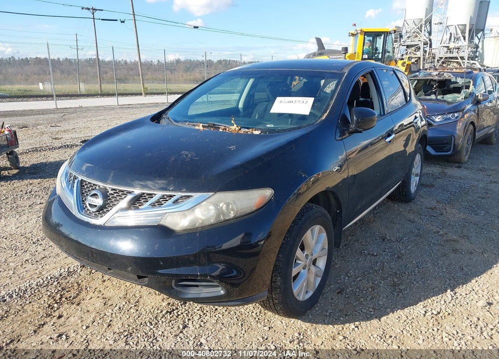 2011 NISSAN MURANO S VIN: JN8AZ1MW1BW171844