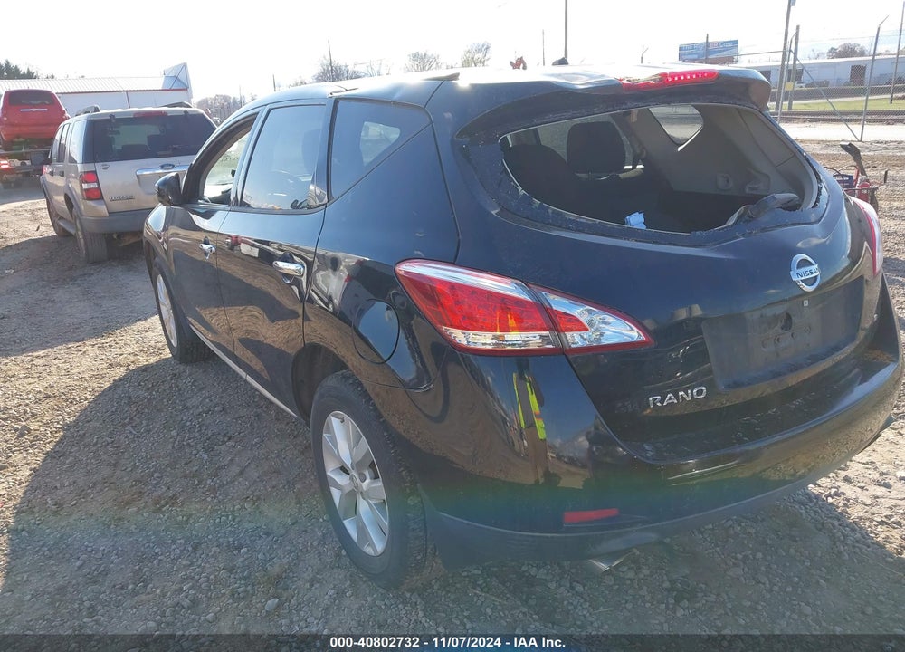 2011 NISSAN MURANO S VIN: JN8AZ1MW1BW171844