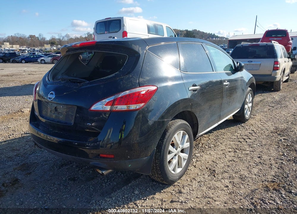 2011 NISSAN MURANO S VIN: JN8AZ1MW1BW171844
