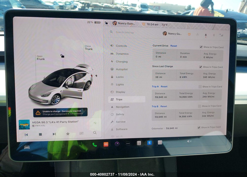 2021 TESLA MODEL 3 LONG RANGE DUAL MOTOR ALL-WHEEL DRIVE VIN: 5YJ3E1EB8MF868916