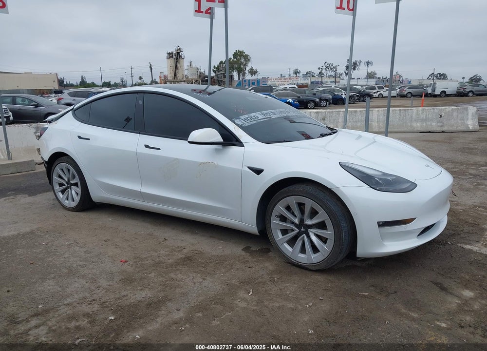 2021 TESLA MODEL 3 LONG RANGE DUAL MOTOR ALL-WHEEL DRIVE VIN: 5YJ3E1EB8MF868916
