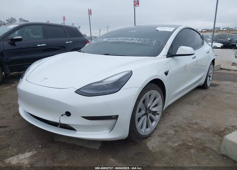 2021 TESLA MODEL 3 LONG RANGE DUAL MOTOR ALL-WHEEL DRIVE VIN: 5YJ3E1EB8MF868916