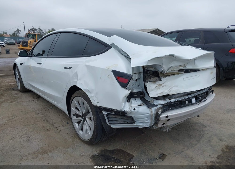 2021 TESLA MODEL 3 LONG RANGE DUAL MOTOR ALL-WHEEL DRIVE VIN: 5YJ3E1EB8MF868916