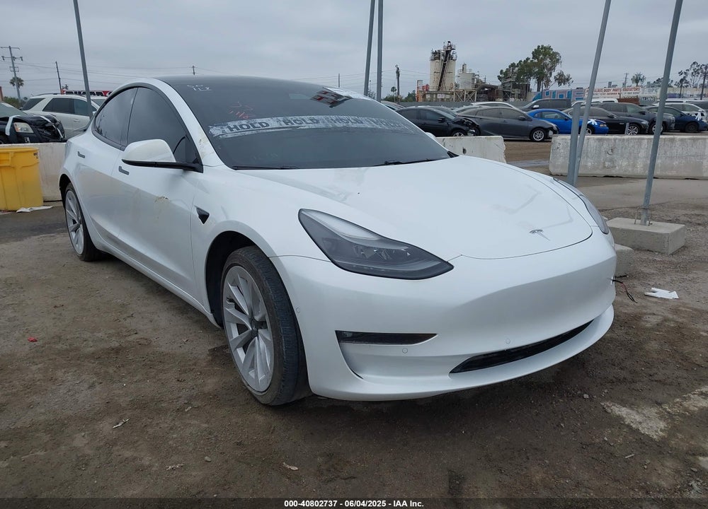 2021 TESLA MODEL 3 LONG RANGE DUAL MOTOR ALL-WHEEL DRIVE VIN: 5YJ3E1EB8MF868916
