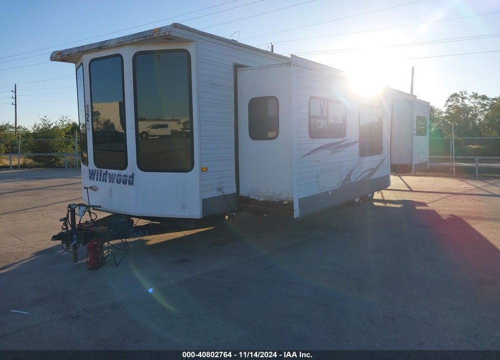 2009 FOREST RIVER WILDWOOD VIN: 4X4TWDL219M050017