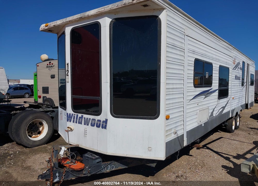 2009 FOREST RIVER WILDWOOD VIN: 4X4TWDL219M050017
