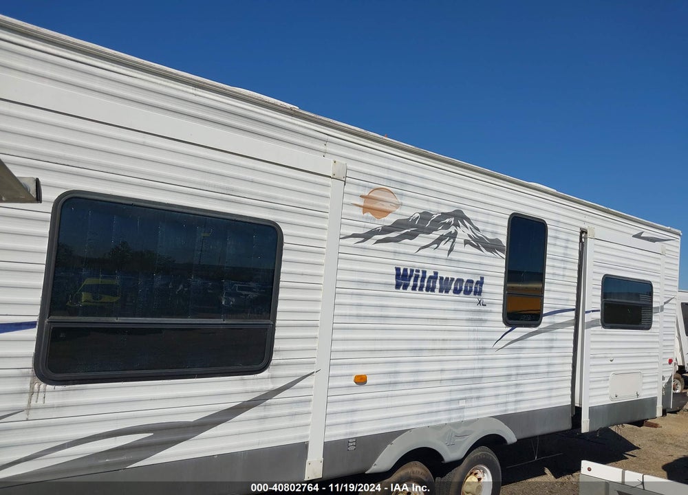 2009 FOREST RIVER WILDWOOD VIN: 4X4TWDL219M050017