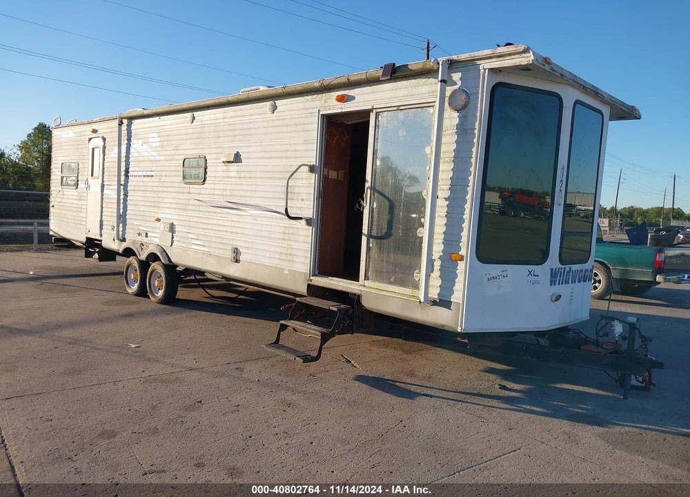 2009 FOREST RIVER WILDWOOD VIN: 4X4TWDL219M050017