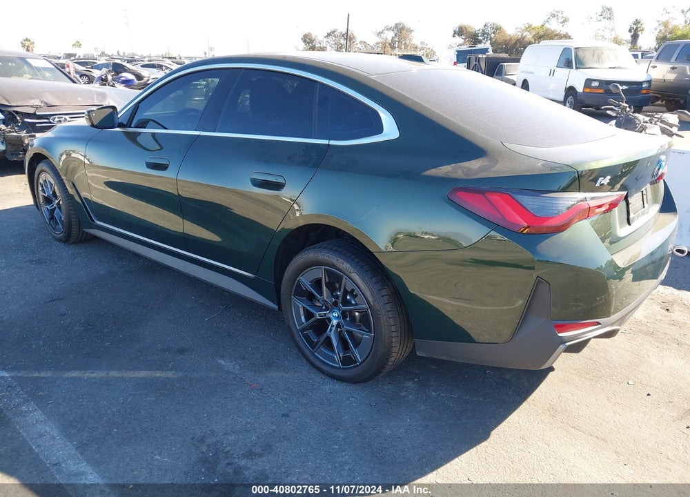 2024 BMW I4 VIN: WBY73AW06RFT21617