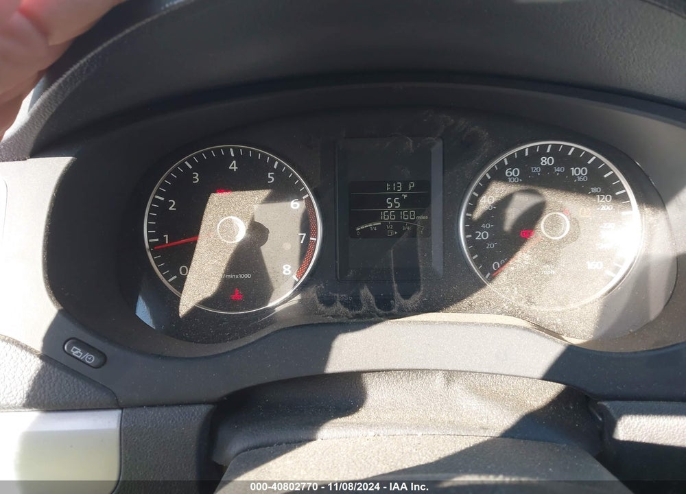 2013 VOLKSWAGEN JETTA 2.5L SE VIN: 3VWDX7AJXDM396614