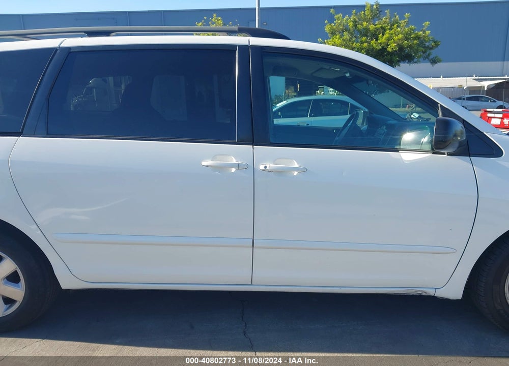 2007 TOYOTA SIENNA LE VIN: 5TDZK23C17S079916