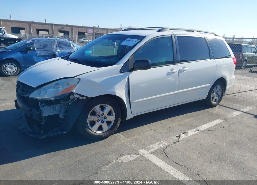 2007 TOYOTA SIENNA LE VIN: 5TDZK23C17S079916