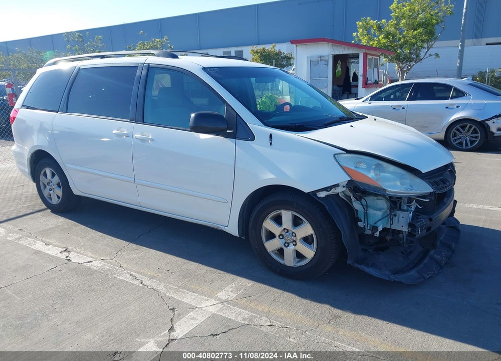 2007 TOYOTA SIENNA LE VIN: 5TDZK23C17S079916