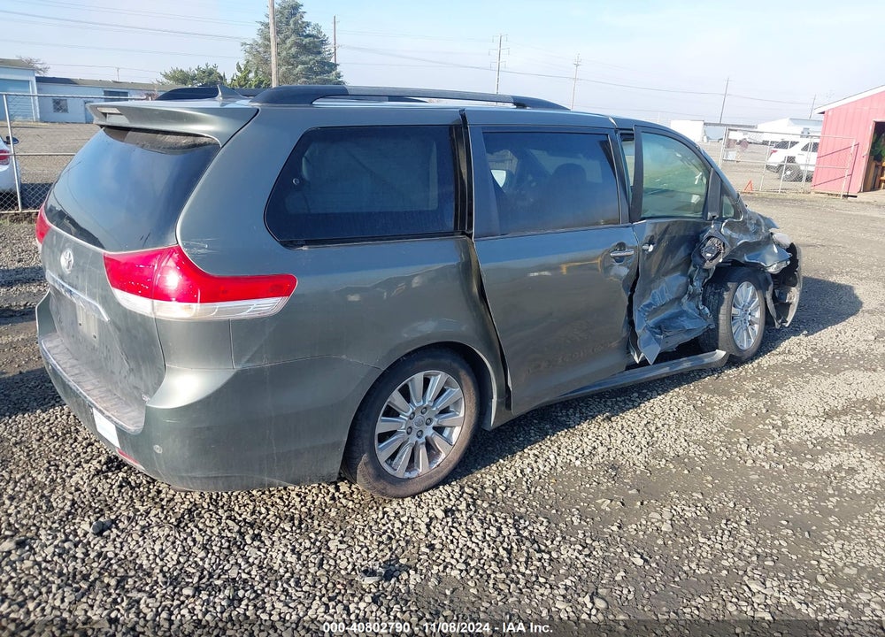 2011 TOYOTA SIENNA XLE LIMITED VIN: 5TDDK3DCXBS001173