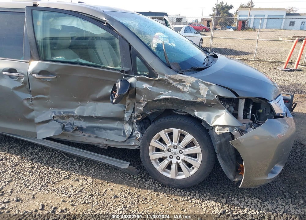 2011 TOYOTA SIENNA XLE LIMITED VIN: 5TDDK3DCXBS001173
