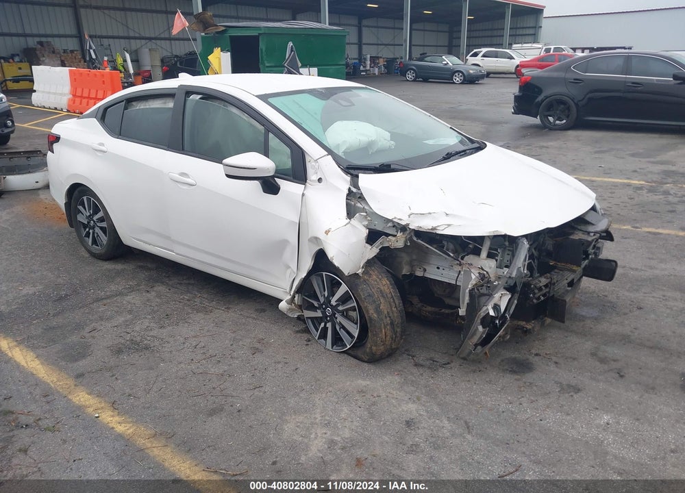 2021 NISSAN VERSA SV XTRONIC CVT VIN: 3N1CN8EV7ML845960