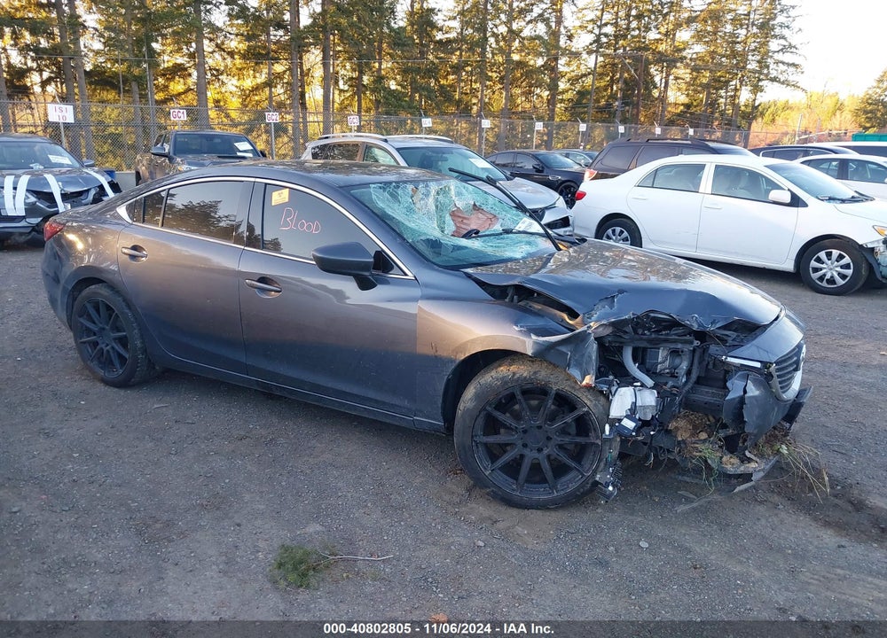 2016 MAZDA 6 I GRAND TOURING VIN: JM1GJ1W50G1418034