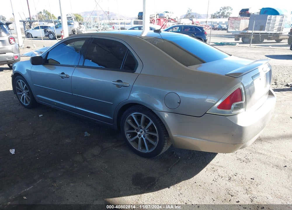 2008 FORD FUSION SE VIN: 3FAHP07Z68R232445