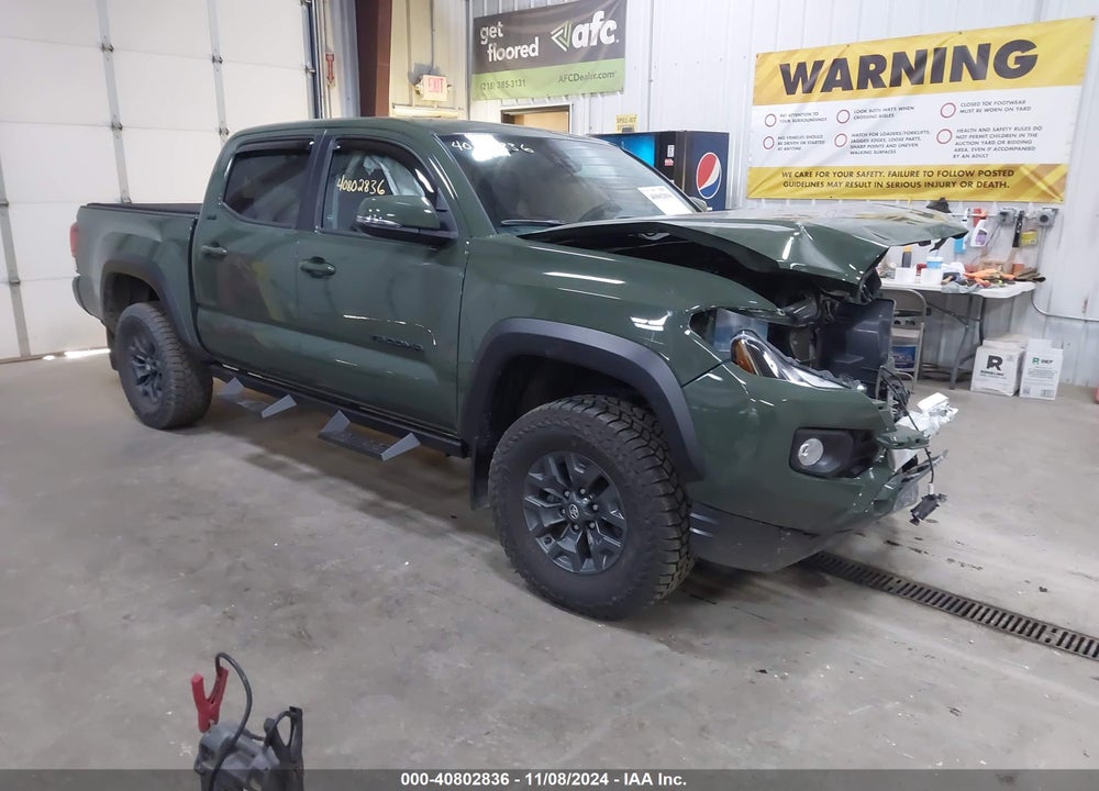 2021 TOYOTA TACOMA SR5 V6 VIN: 5TFCZ5AN0MX263497