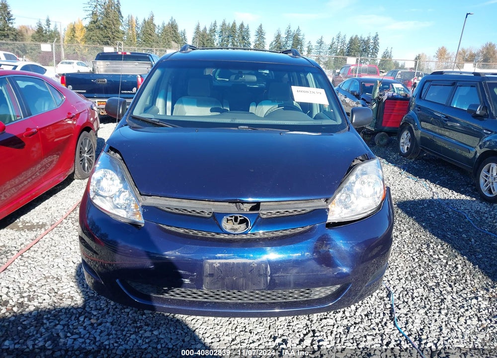 2006 TOYOTA SIENNA LE VIN: 5TDZA23C46S587153