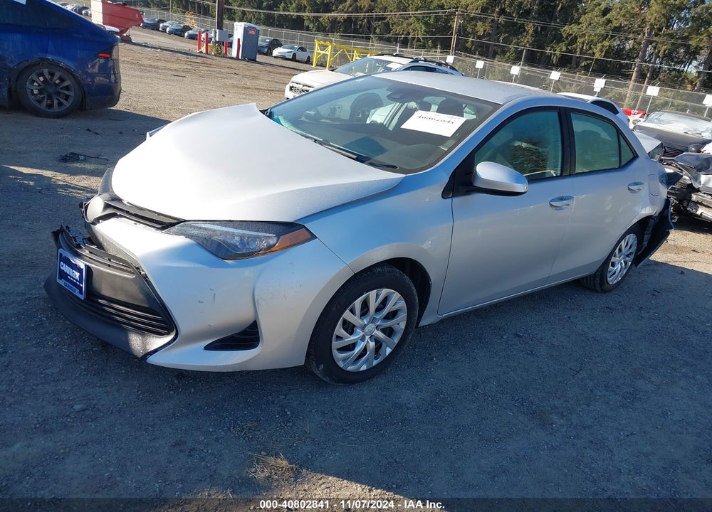 2017 TOYOTA COROLLA LE VIN: 5YFBURHE8HP597725