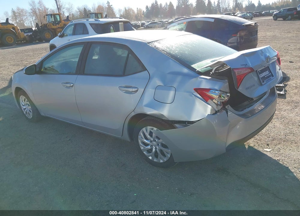 2017 TOYOTA COROLLA LE VIN: 5YFBURHE8HP597725