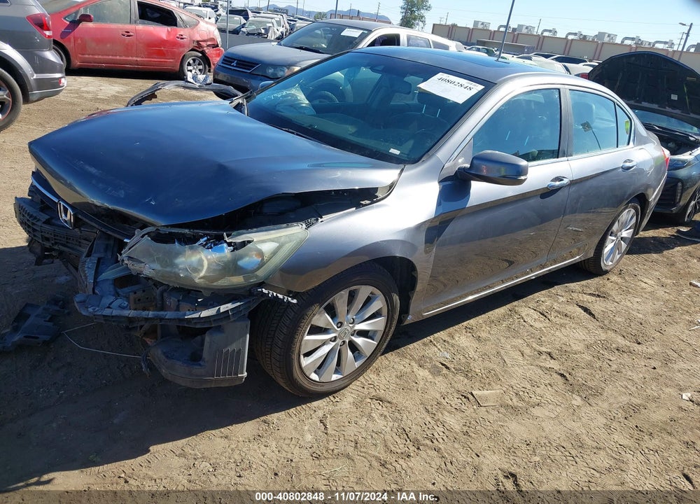 2013 HONDA ACCORD EX-L V-6 VIN: 1HGCR3F88DA042872