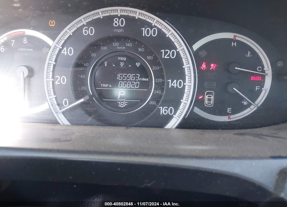 2013 HONDA ACCORD EX-L V-6 VIN: 1HGCR3F88DA042872