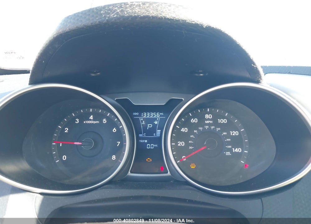 2014 HYUNDAI VELOSTER BASE W/GRAY VIN: KMHTC6AD6EU193209