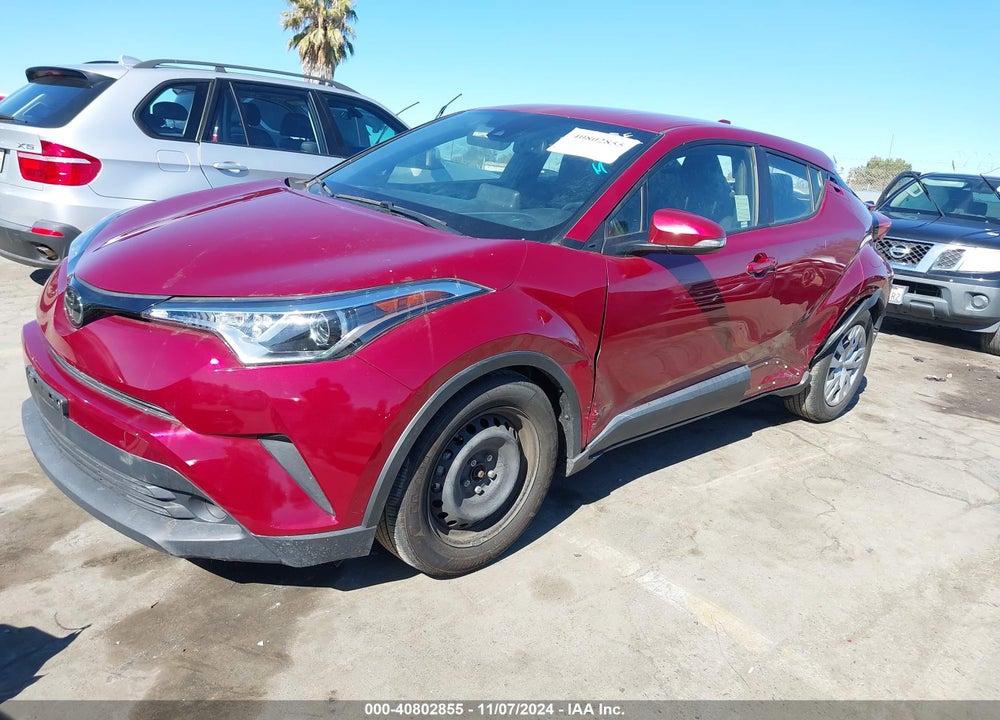 2019 TOYOTA C-HR LE VIN: JTNKHMBX1K1057268